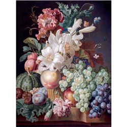 Still Life With Lilies Tile Mural Kitchen Bathroom Wall Backsplash Ceramic 6x8