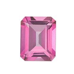 9.5ct Natural Pink Topaz Octagon Faceted Gemstone