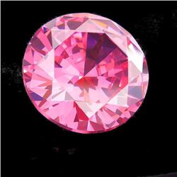 50.35ct Aaa+ Pink Bianco Diamond Round Gem 20 Mm