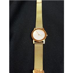 Ladies Contemporary Gold Skagen Watch