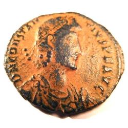 Bronze Coin of Constantius Gallus (351-354 A.D.)