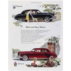 1948 Kaiser & Frazer Saturday Evening Post Ad