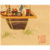 Image 6 : Chinese Watercolor Vender Signed by Artist