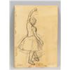 Image 2 : French Graphite on Paper Dancer Signed Degas