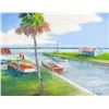 Image 1 : MARC STANFORD US XX Florida Framed Painting