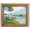 Image 2 : MARC STANFORD US XX Florida Framed Painting