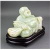 Image 2 : Chinese Green Jadeite Laughing Buddha