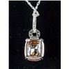 Image 2 : Morganite Necklace w/ 925 Chain