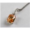 Image 4 : Morganite Necklace w/ 925 Chain