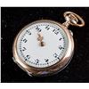 Image 3 : Ladies Silver Pocket Watch 29 mm with 2 Step
