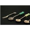 Image 2 : 6 Pc Silver Spoons & Forks Silver Mark 925