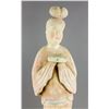 Image 2 : Chinese Tang Pottery Women Figure with Stand