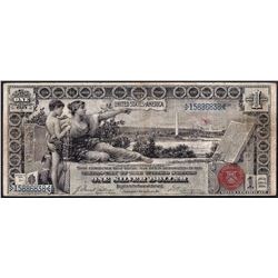 1896 $1 Educational Silver Certificate Note