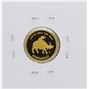 Image 1 : 1985 Singapore 1/10 Oz. Gold Coin Year of the Ox
