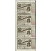 Image 1 : Uncut Sheet of (4) State of Louisiana Baby Bond Obsolete Notes