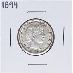 1894 Barber Quarter Coin