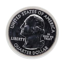 2010 5oz Silver ATB Yellowstone Wyoming Silver Coin