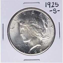 1925-S Peace Silver Dollar Coin