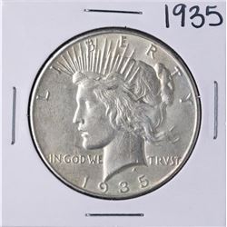 1935 $1 Peace Silver Dollar Coin