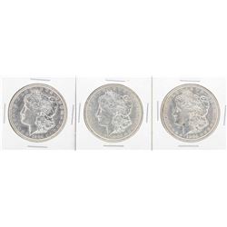 Lot of (5) 1904-O $1 Morgan Silver Dollar Coins