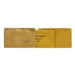 Lot of 1963-1965 Canada (6) Coin Proof Sets w/ Envelope