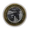 Image 1 : .999 Silver Harvey's Lake Tahoe, Nevada $10 Casino Gaming Token Limited Edition