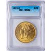 Image 1 : 1899-S $20 Liberty Head Double Eagle Gold Coin ICG MS62
