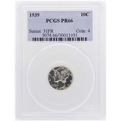 1939 Proof Mercury Dime PCGS PR66