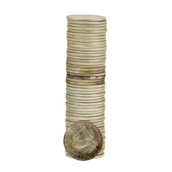 Roll of (50) 1954-D Brilliant Uncirculated Roosevelt Dimes