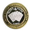 Image 1 : .999 Silver Four Queens Casino Hotel Las Vegas $10 Limited Edition Gaming Token