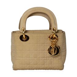 Christian Dior Nude Mini Lady Dior Bag