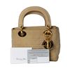 Image 3 : Christian Dior Nude Mini Lady Dior Bag