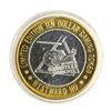 Image 2 : .999 Silver Westward Ho Casino Las Vegas $10 Casino Limited Edition Gaming Token