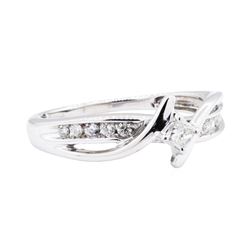 10KT White Gold 0.30 ctw Diamond Ring