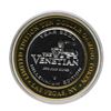 Image 1 : .999 Silver The Venetian Las Vegas, NV $10 Casino Limited Edition Gaming Token