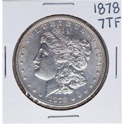 1878 7TF $1 Morgan Silver Dollar Coin