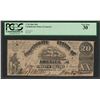Image 1 : 1861 $20 Confederate States of America Note T-18 PCGS Very Fine 30