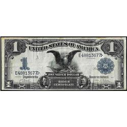 1899 $1 Black Eagle Silver Certificate Note