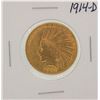 Image 1 : 1914-D $10 Indian Head Half Eagle Gold Coin