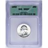 Image 1 : 1958 Washington Quarter Coin ICG MS67