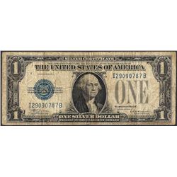 1928D $1 Funnyback Silver Certificate Note