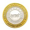 Image 1 : .999 Silver Harrahs Casino Reno Nevada $10 Casino Limited Edition Gaming Token
