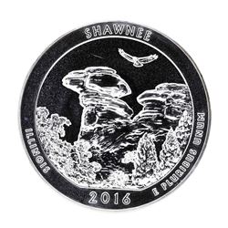 2016 5oz Silver ATB Shawnee Illinois Silver Coin