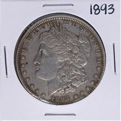 1893 $1 Morgan Silver Dollar Coin