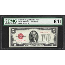 1928G $2 Legal Tender Note Fr.1508 PMG Choice Uncirculated 64EPQ