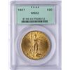 Image 1 : 1927 $20 St. Gaudens Double Eagle Gold Coin PCGS MS62