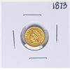 Image 1 : 1873 Open 3 $1 Indian Princess Head Dollar Gold Coin