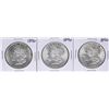 Image 1 : Lot of (3) 1896 $1 Morgan Silver Dollar Coins