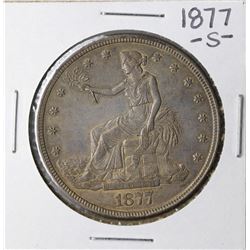1877-S $ Trade Silver Dollar Coin