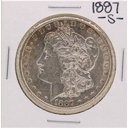 1887-S $1 Morgan Silver Dollar Coin